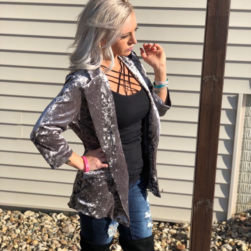 Pearl Grey Jacket